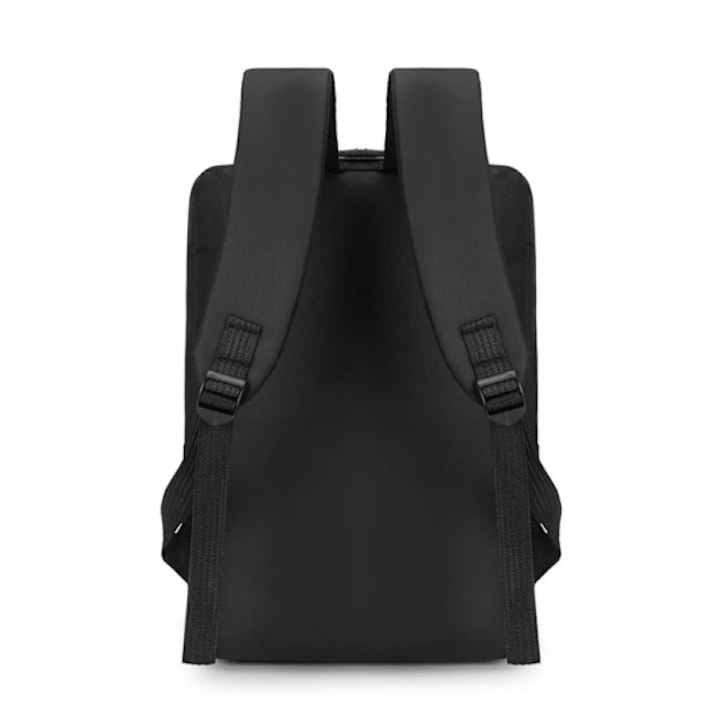 Rucsac laptop unisex, capacitate 20-35L, albastru, 14 inch, Oxford