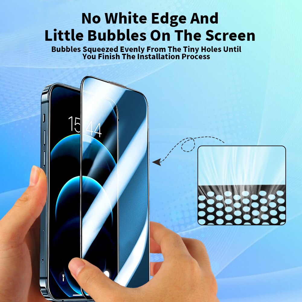 Folie protectie pentru telefon, transparenta, 9H, compatibila cu iPhone 13 Pro Max
