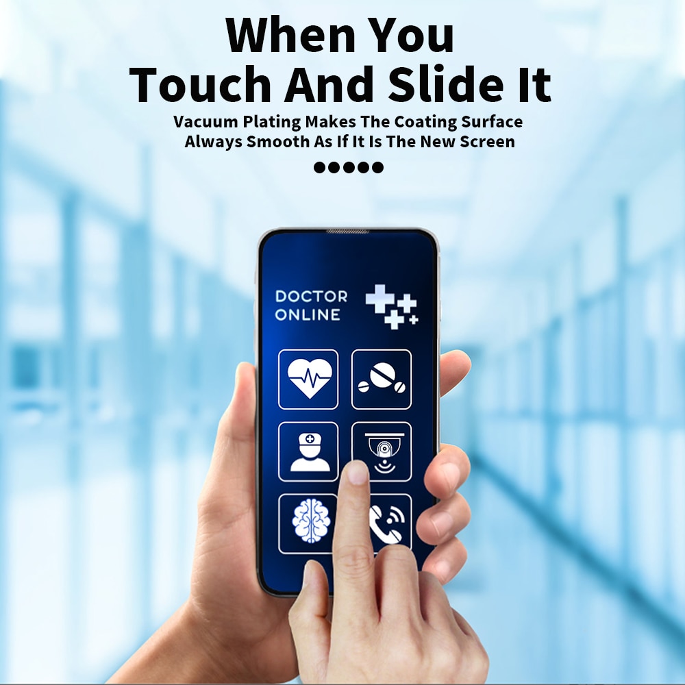 Folie protectie pentru telefon, transparenta, 9H, compatibila cu iPhone 13 Pro Max