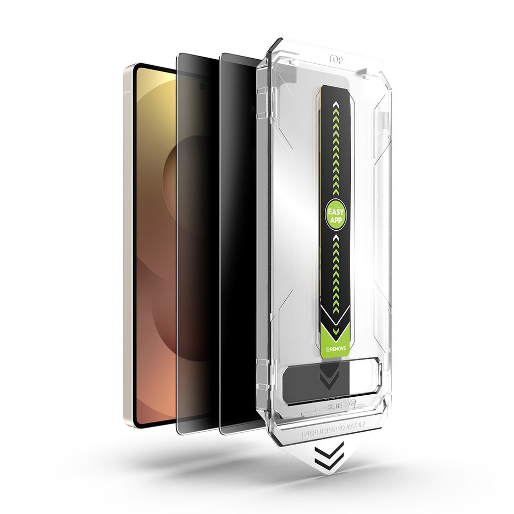 Folie pentru Samsung Galaxy S26 Ultra (set 2) - Techsuit TitanGlass CrystalHD [Fingerprint Unlock Compatible] - Privacy
