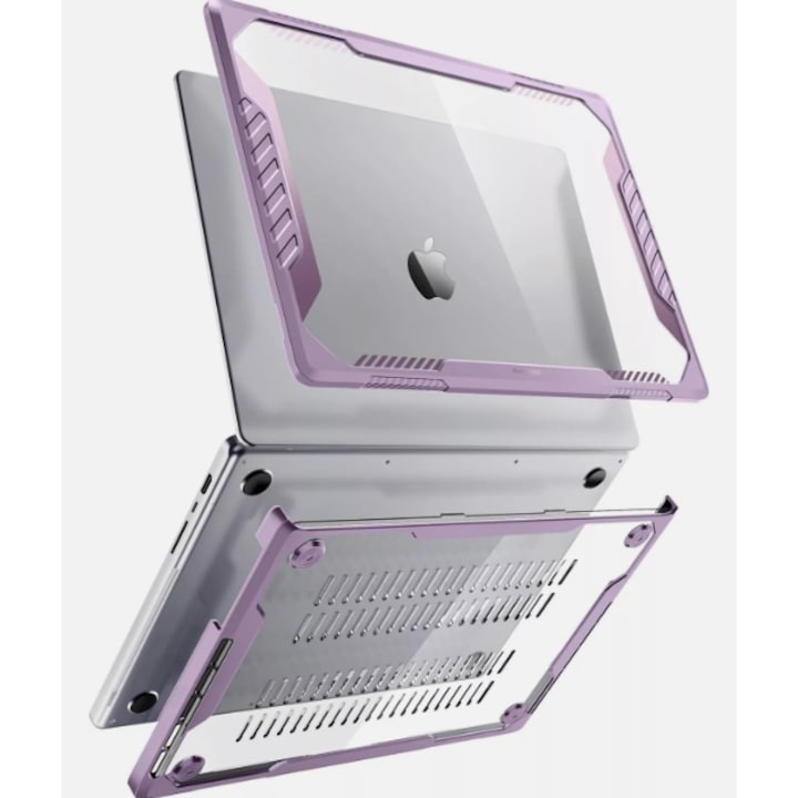 Husa pentru MacBook Pro 16" 2021, Supcase, rigid, violet, 355,7x248,1x16,8mm