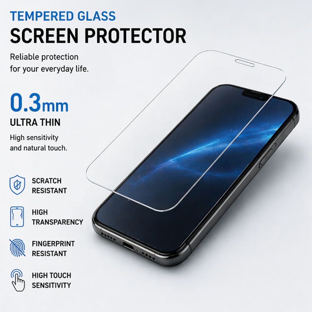 Intelli® Folie Sticla 0.33mm pentru Honor 600 Lite, Folia nu acopera tot ecranul
