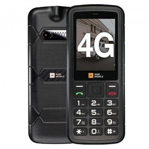Telefon Mobil AGM M9 Floating, 4G, Display LCD 2.4", 48MB RAM, 128MB ROM, 1000mAh, IP68/Flotabilitate, 108db, Lanterna, Dual SIM