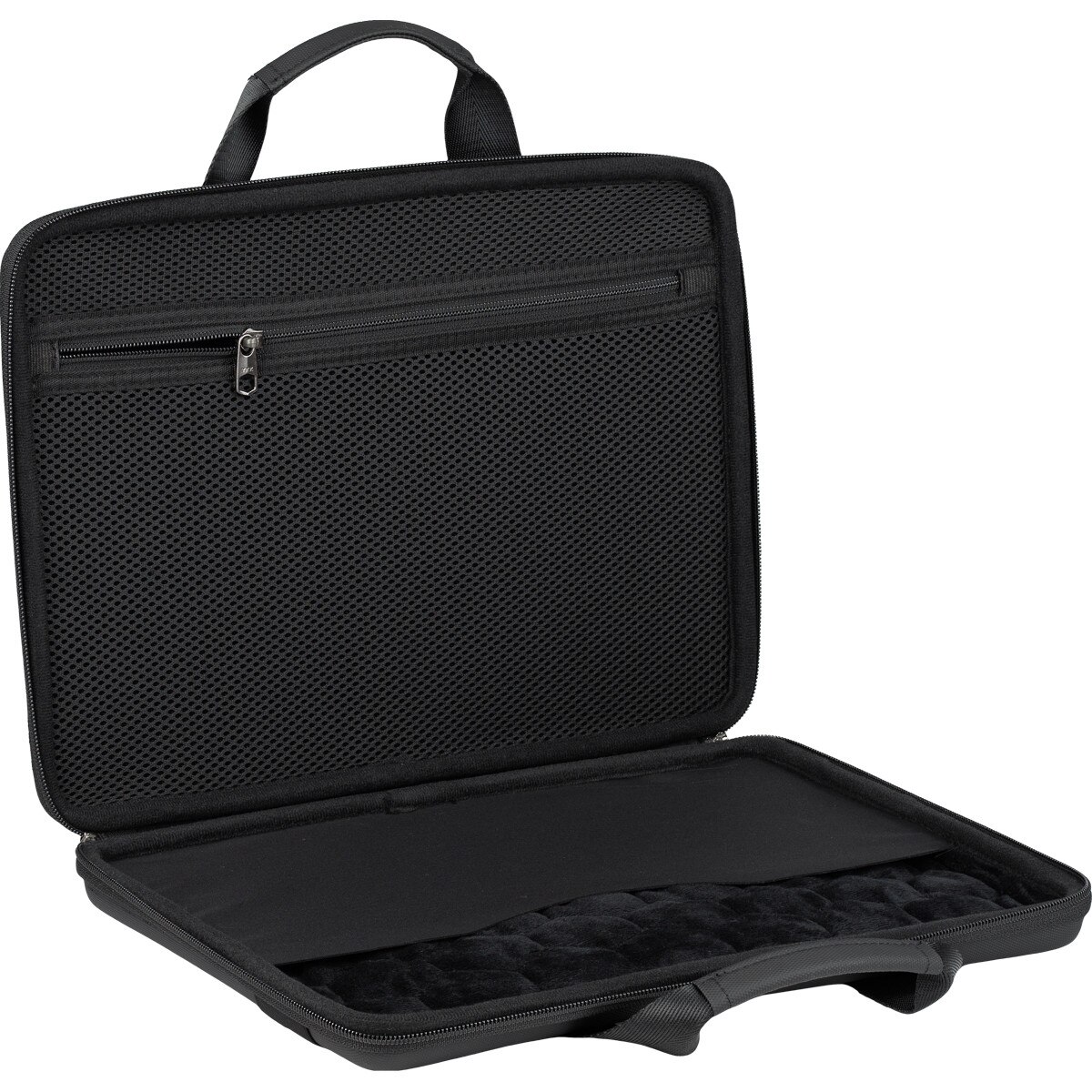 Geanta pentru laptop QUALO cu maner 13.3` neagra QPL-SU-01