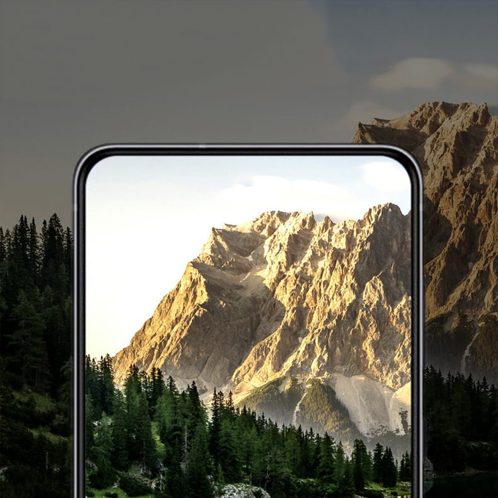 Folie de silicon compatibila cu Sony Xperia XZ Premium, Vivid Liquid, Full Glue, Montare cu lichid, Top Adezive, Textura oleofoba, Acoperire compatibila cu husele, Regenerabila, Clear Coat