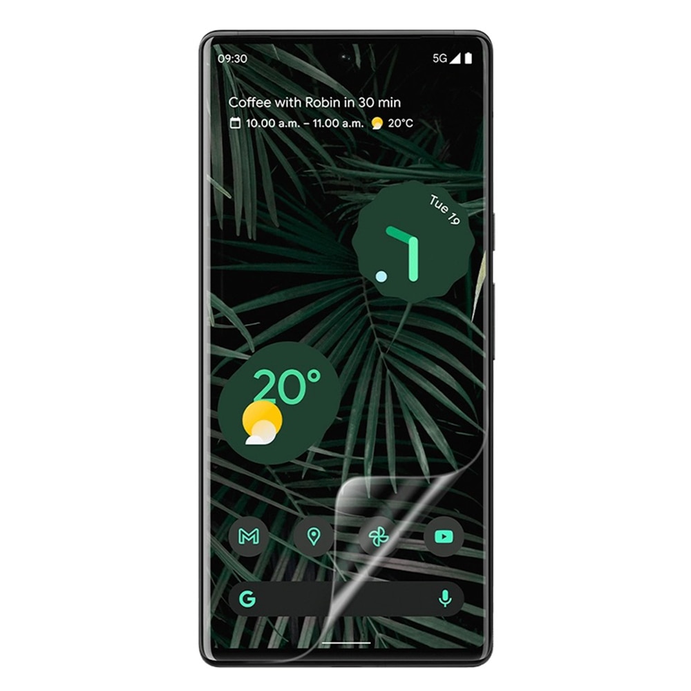Folie de silicon compatibila cu Sony Xperia XZ Premium, Vivid Liquid, Full Glue, Montare cu lichid, Top Adezive, Textura oleofoba, Acoperire compatibila cu husele, Regenerabila, Clear Coat