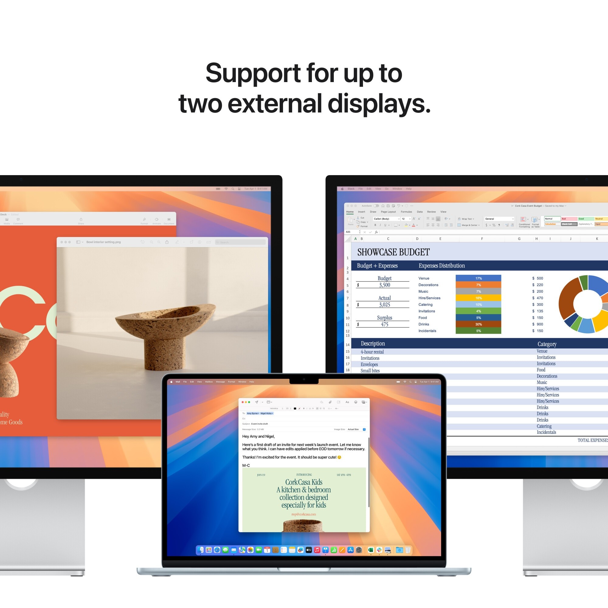 Laptop Apple MacBook Air 15.3" cu procesor Apple M4, 10 nuclee CPU si 10 nuclee GPU, 24GB RAM, 2TB SSD, Midnight, Tastatura Internationala