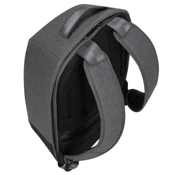 Rucsac laptop Targus, compatibil 15.6 inch, Gri, cu maner si curea de umar