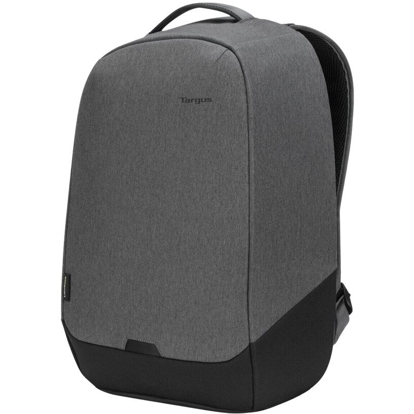 Rucsac laptop Targus, compatibil 15.6 inch, Gri, cu maner si curea de umar