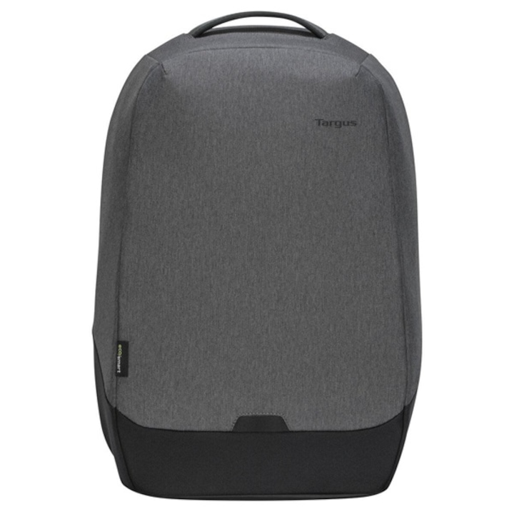 Rucsac laptop Targus, compatibil 15.6 inch, Gri, cu maner si curea de umar