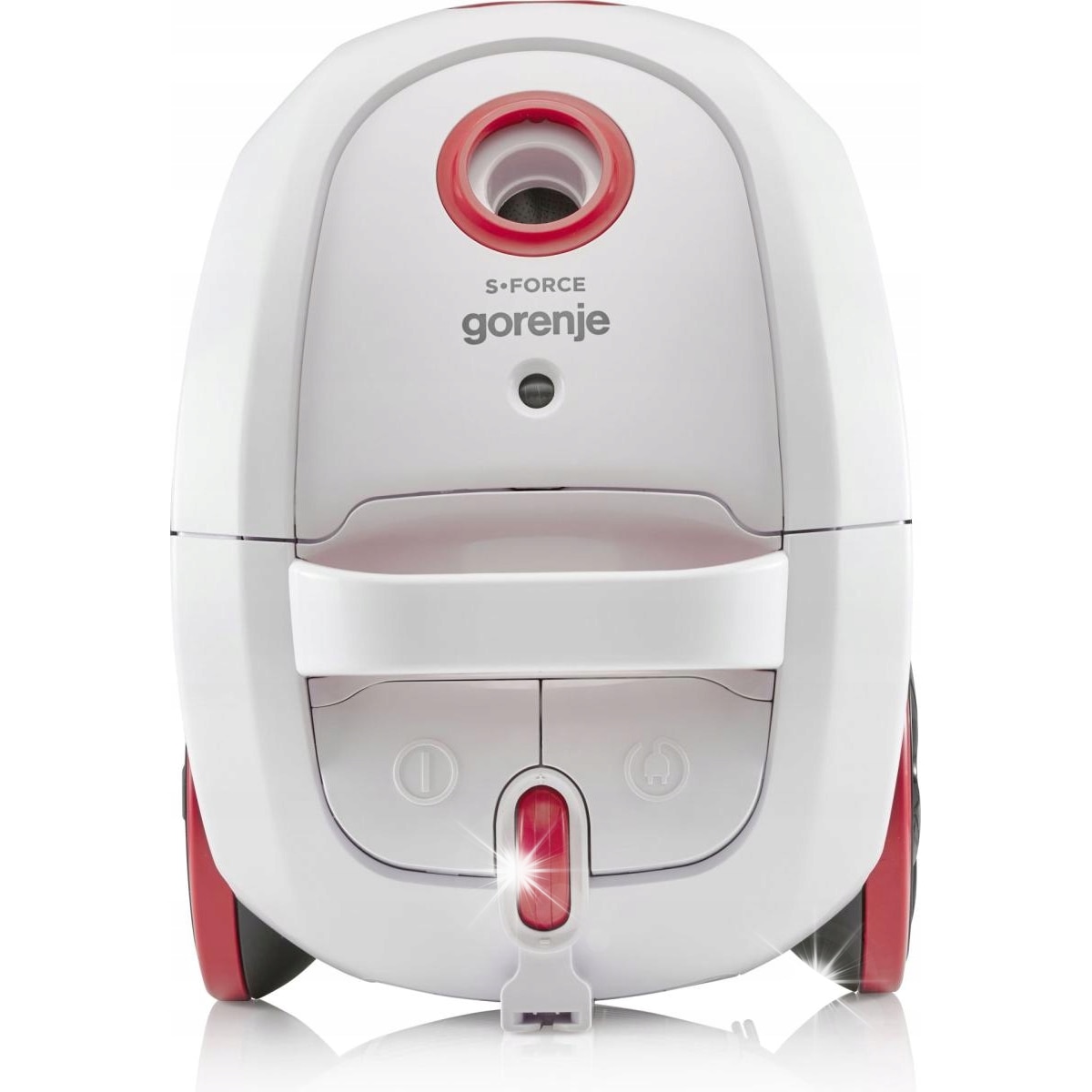 Aspirator Gorenje VCE21SFWR, 850W, alb, cu filtru HEPA, 5.8kg, cu tub telescopic
