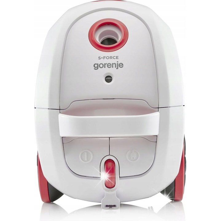 Aspirator Gorenje VCE21SFWR, 850W, alb, cu filtru HEPA, 5.8kg, cu tub telescopic