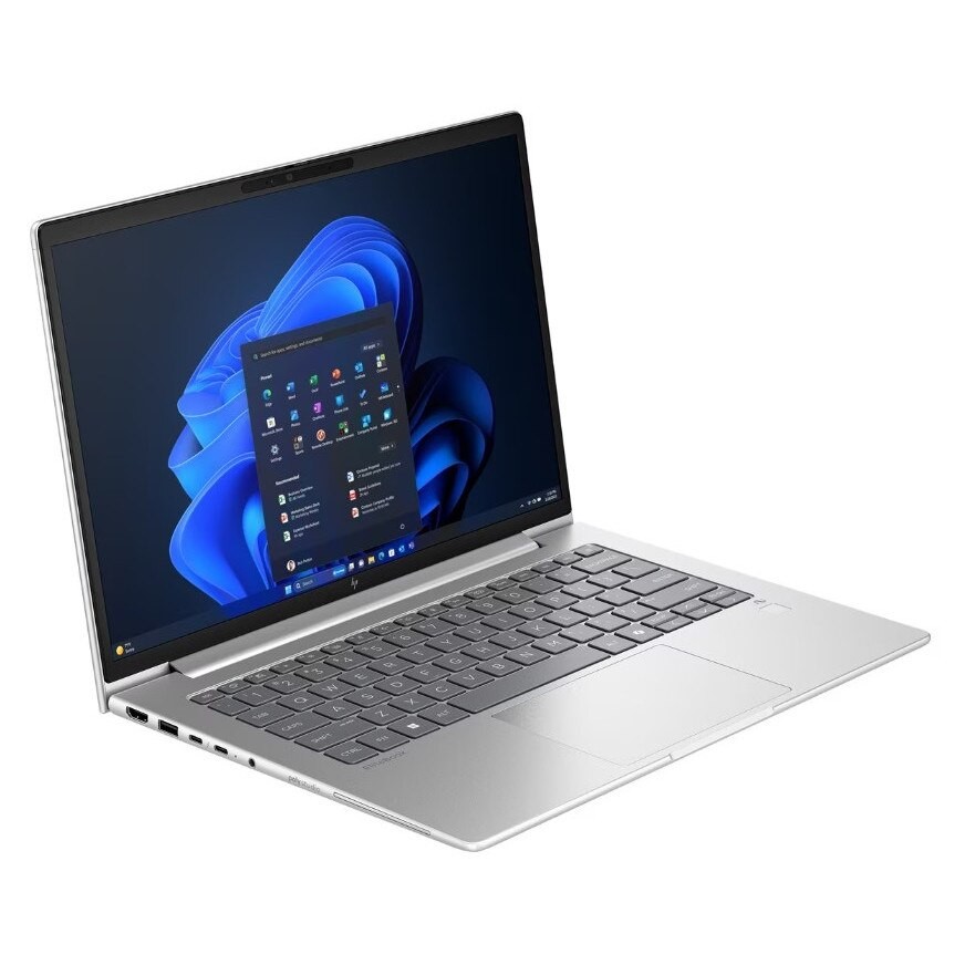 Laptop HP EliteBook 6 G1a, 14" WUXGA, AMD Ryzen™ AI 5 230 PRO pana la 4.8 GHz, 16 GB RAM DDR5 5600, 512 GB SSD, AMD Radeon, Windows 11 Pro, Pike Silver Aluminium 512 GB
