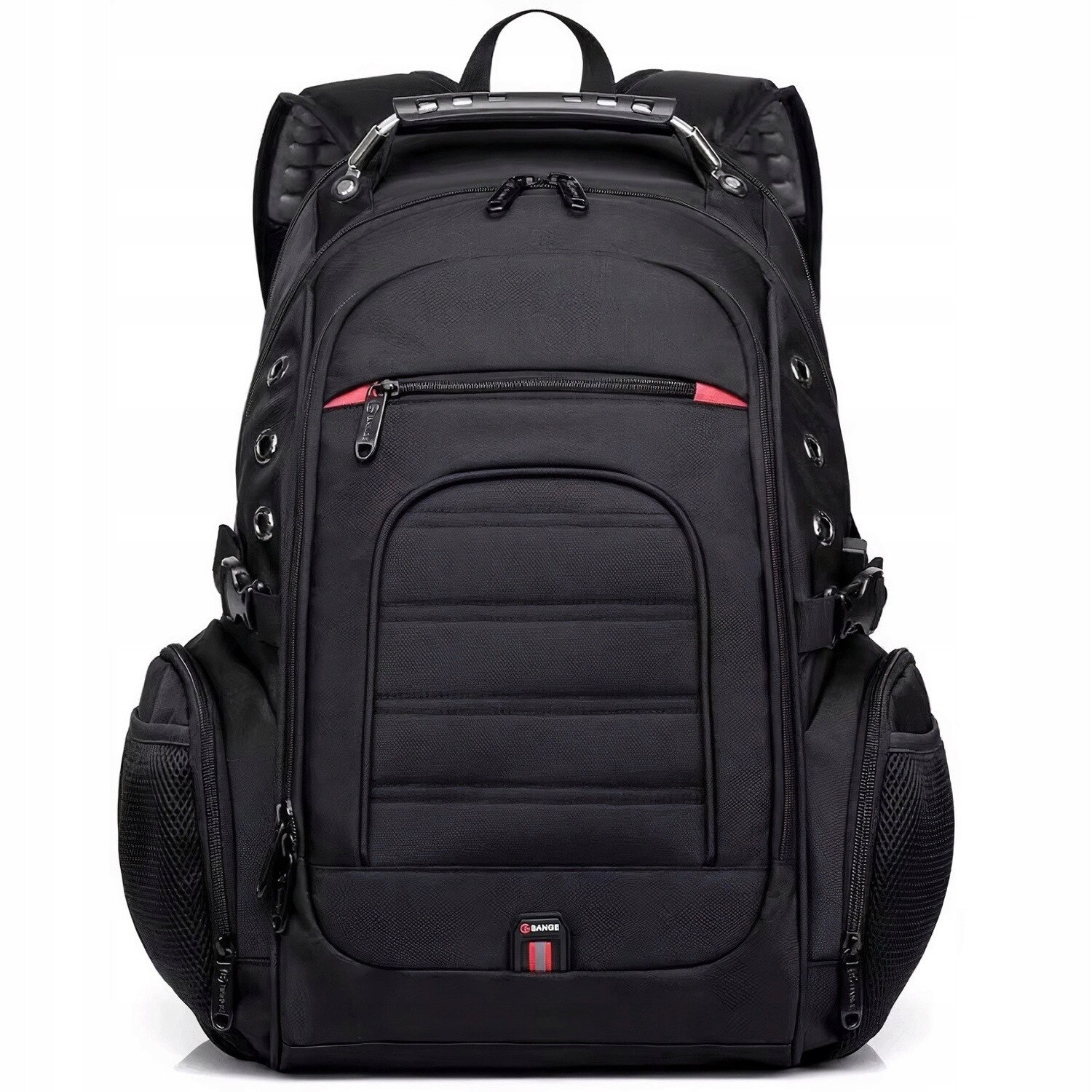 Rucsac urban Bange I090 40L waterproof pentru laptop 15", cu porturi USB, USB-C, jack, negru