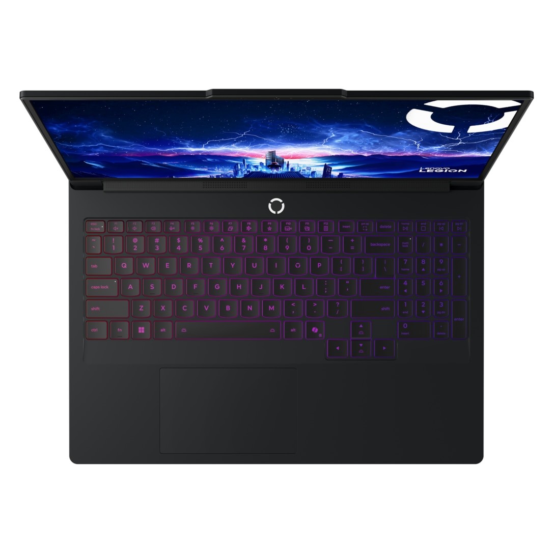 Laptop Lenovo Legion Pro 7 WQXGA 16 inch Intel Core Ultra 9 275HX 64GB 2TB PCIe RTX 5090 Windows 11 Eclipse Black