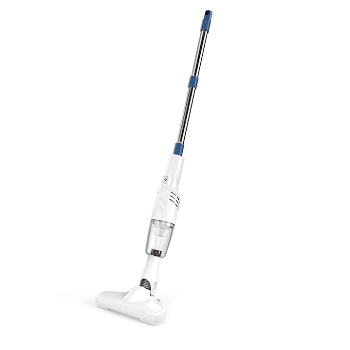 Aspirator portabil fara fir, flexibil, alb, 30 min autonomie