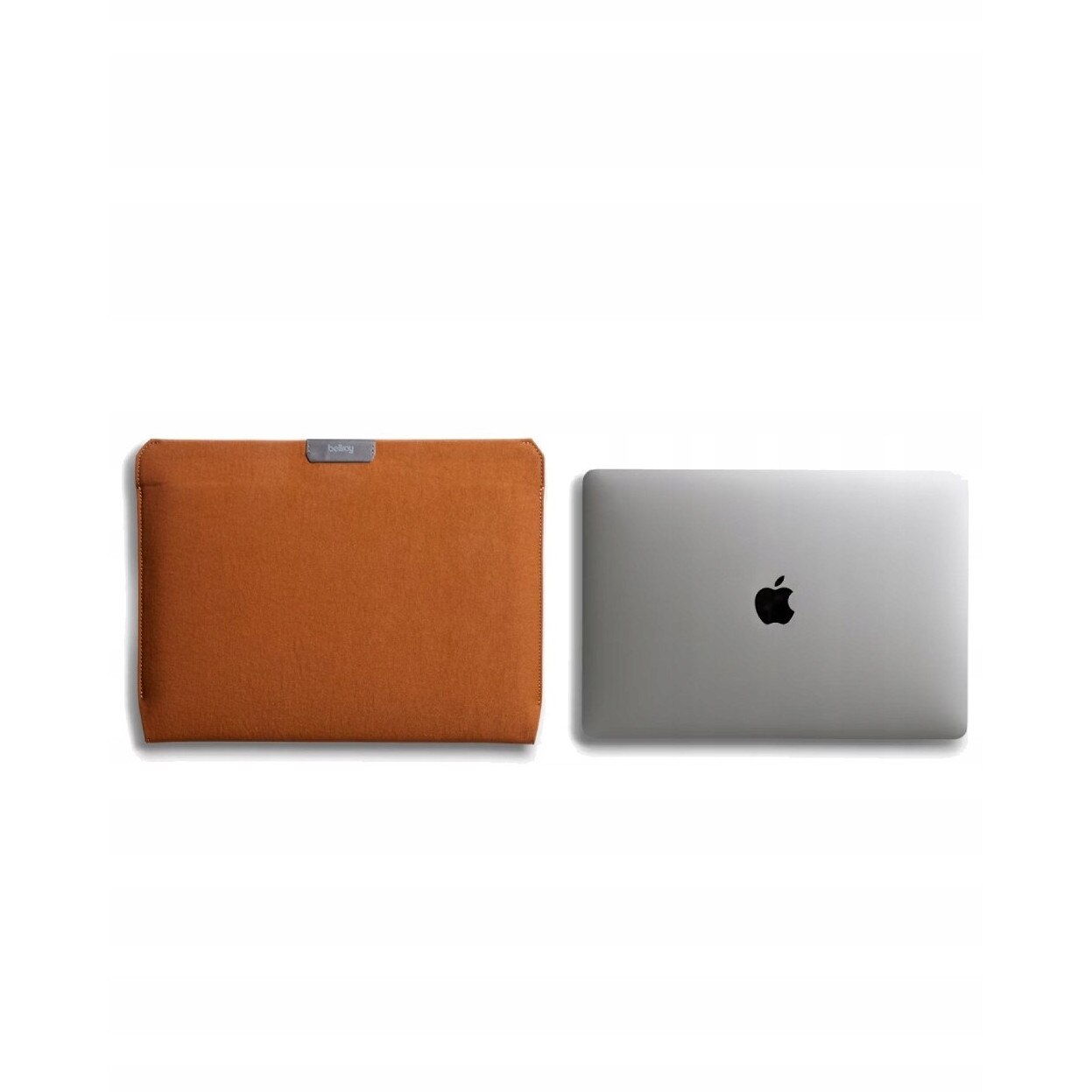 Etui pentru laptop Bellroy Laptop Sleeve 16, design ecologic, impermeabil, culoare bronz, dimensiune 16"