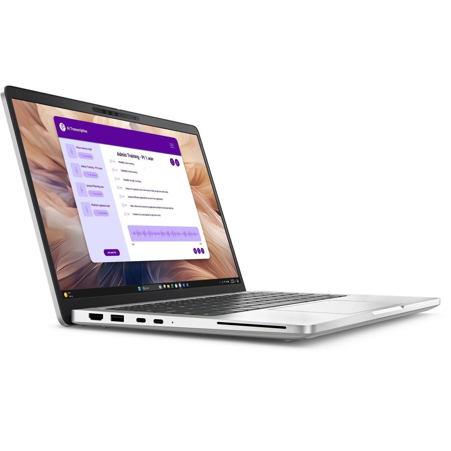 Laptop Dell Pro 13 Plus PB13250, 13.3 inch 1920 x 1200, Intel 235U 12 C / 14 T, 2.0 GHz - 4.9 GHz, 12 MB cache, 15 W, 16 GB DDR5, 512 GB SSD, Intel Graphics, Windows 11 Pro