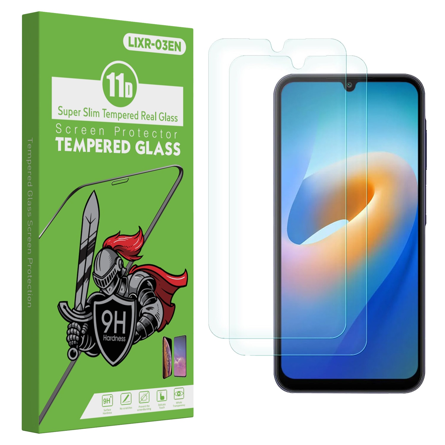 Set 2 Folie Protectie pentru Samsung Galaxy A27, Sticla Temperata 9H+, Claritate Super HD, Tratament Oleofob si Anti-Amprente, LIXR-03EN®