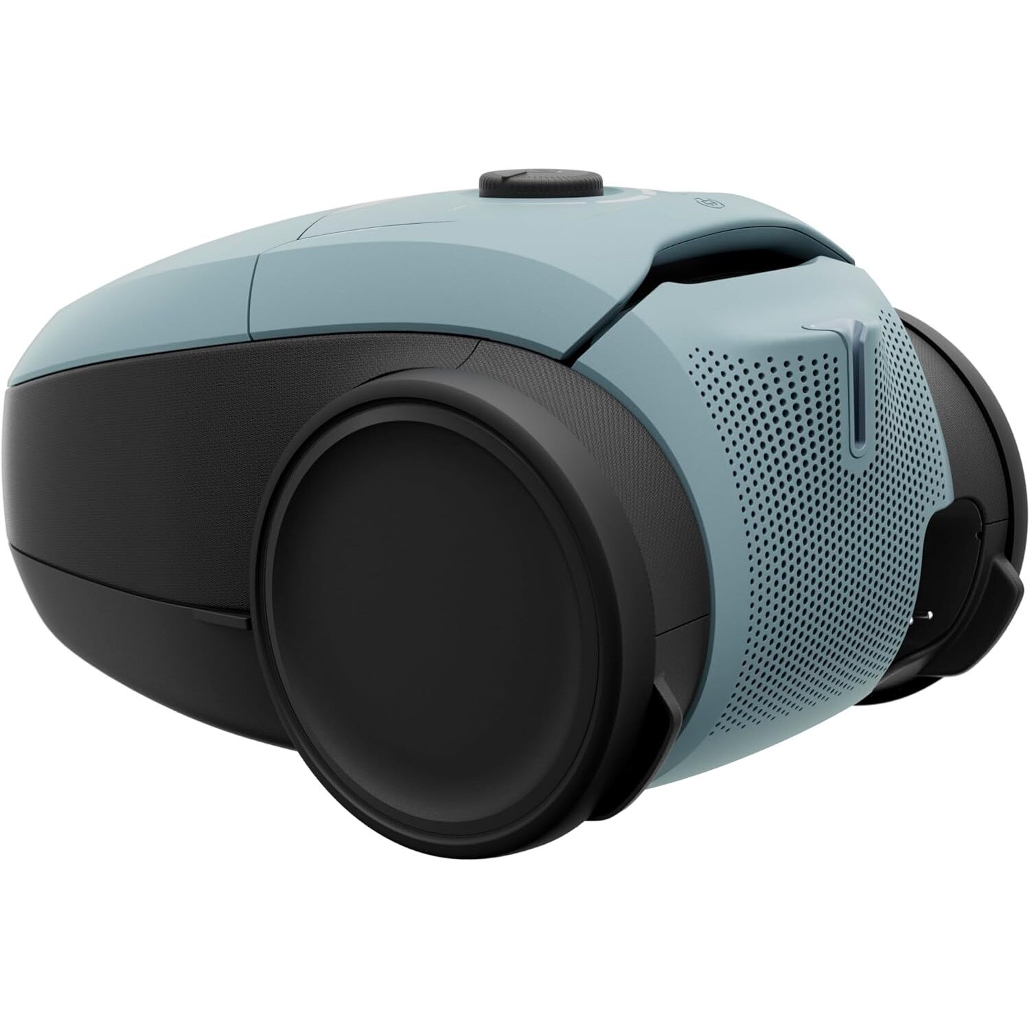 Aspirator cu sac Electrolux Ultra Silencer Plus, EUSP-2MB4B, nivel redus de zgomot 64 dB, perie AllFloor pentru toate tipurile de podele, filtrare HEPA lavabila, raza de actiune 12 m, capacitate 3, 5 L, albastru deschis