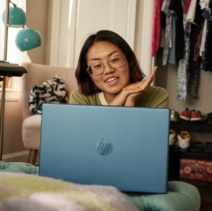 Laptop HP, N150, 16GB, 640GB SSD, Waterfall Blue, 32.37x21.5x1.79cm