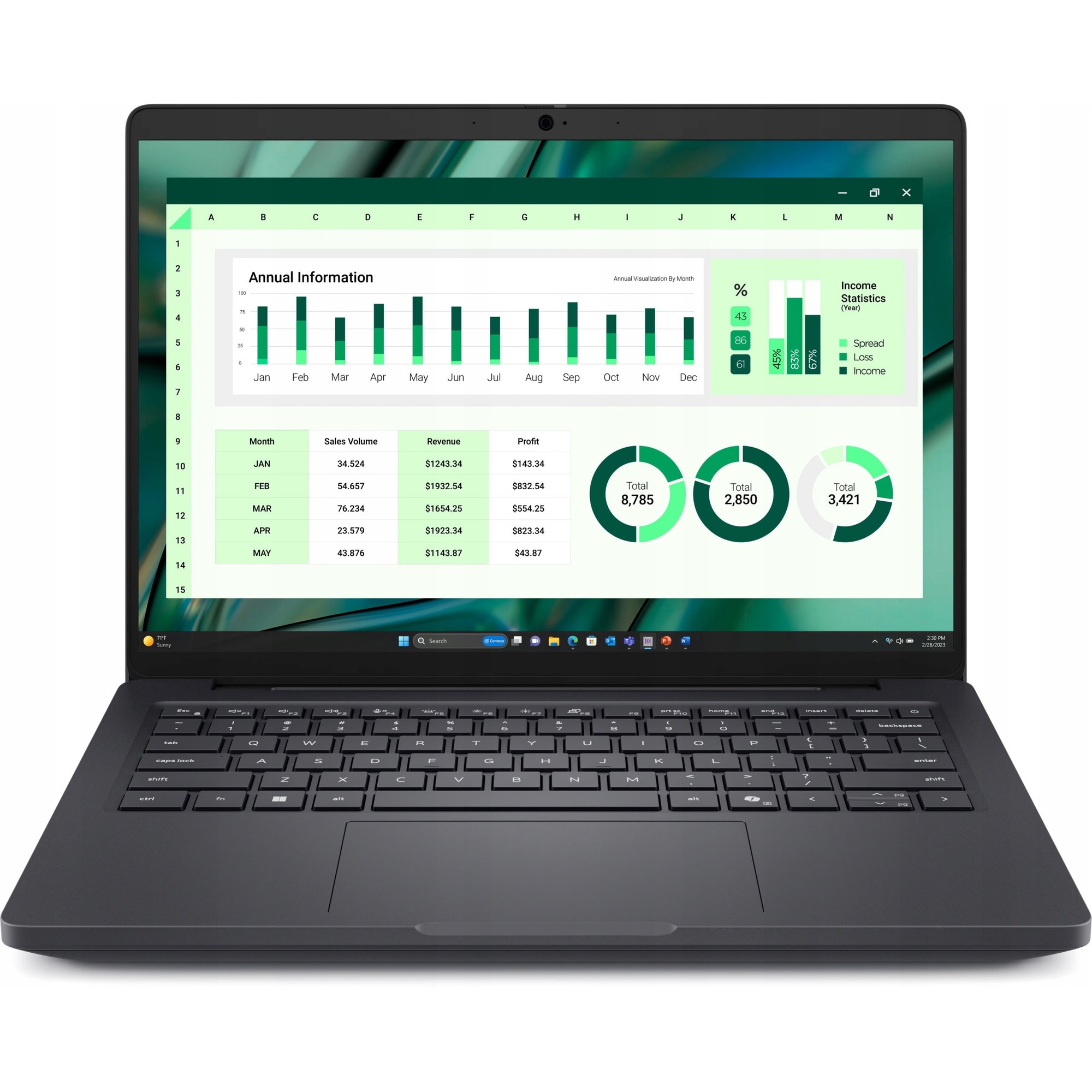 Laptop Dell Pro Max 14, Intel Core Ultra 7 255H, 16GB RAM, 1TB SSD, FHD+ 1920x1200, 14"