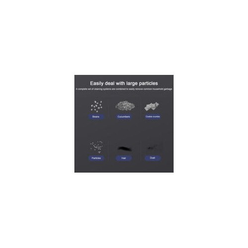 Aspirator robot 3 in 1, 1200 mAh, curatare automata, detectie obstacole, 70mm