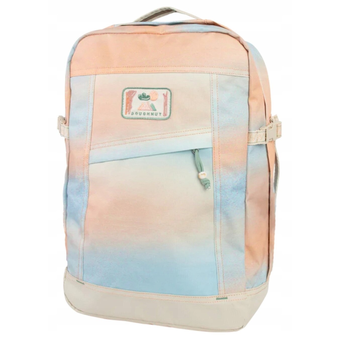 Rucsac urban Doughnut Explorer Dreamwalker 24 l, material reciclabil, impermeabil, pentru laptop 15", dimensiune cabina
