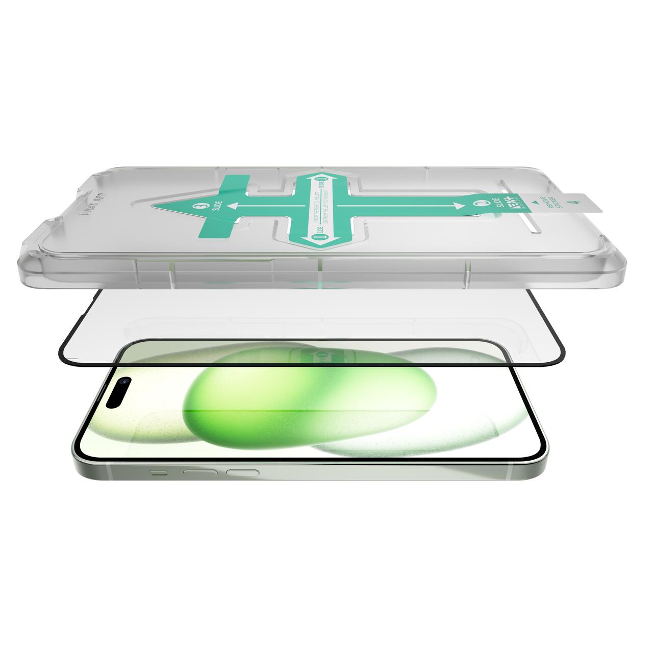 Folie de protectie Next One, All-rounder glass screen protector pentru iPhone 15