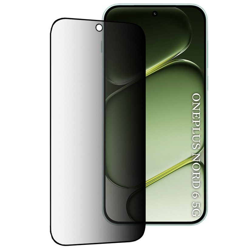 Folie sticla pentru OnePlus Nord 6 111D Privacy Full Glue, negru