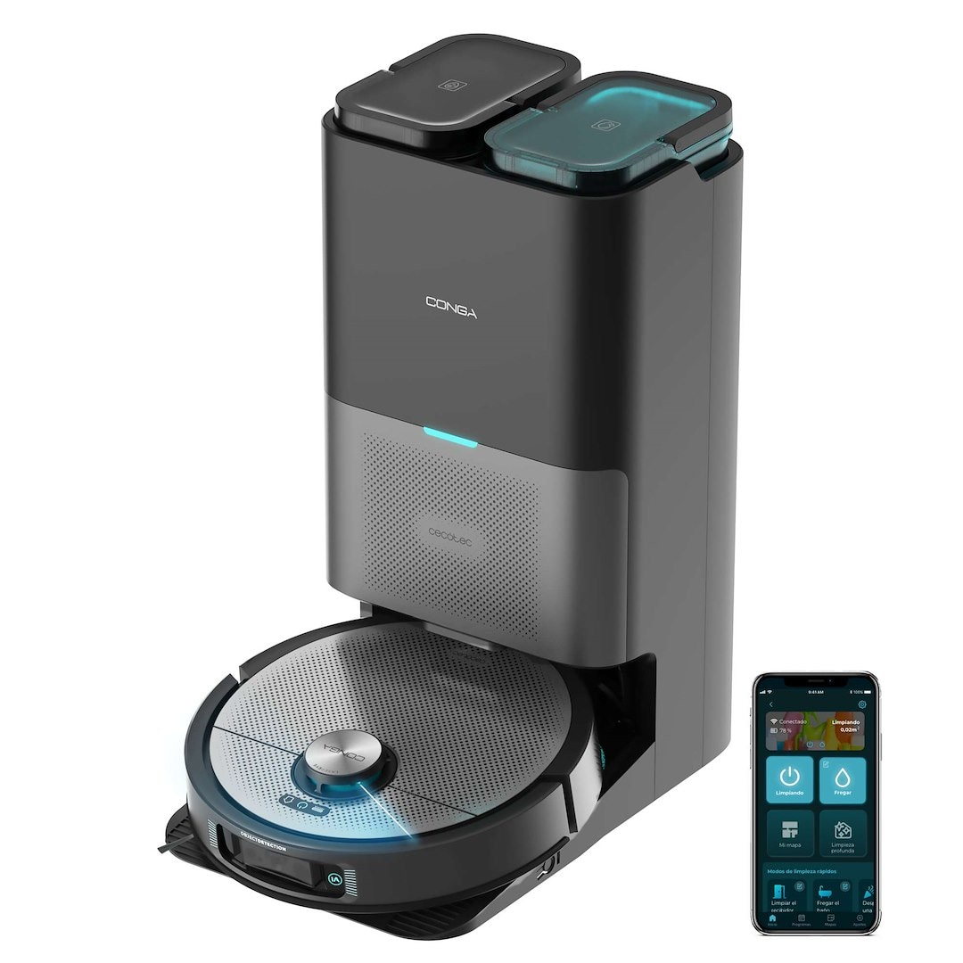 Robot de curatare Cecotec Conga 20090 ProAI InfinitySoap Cut&Spa