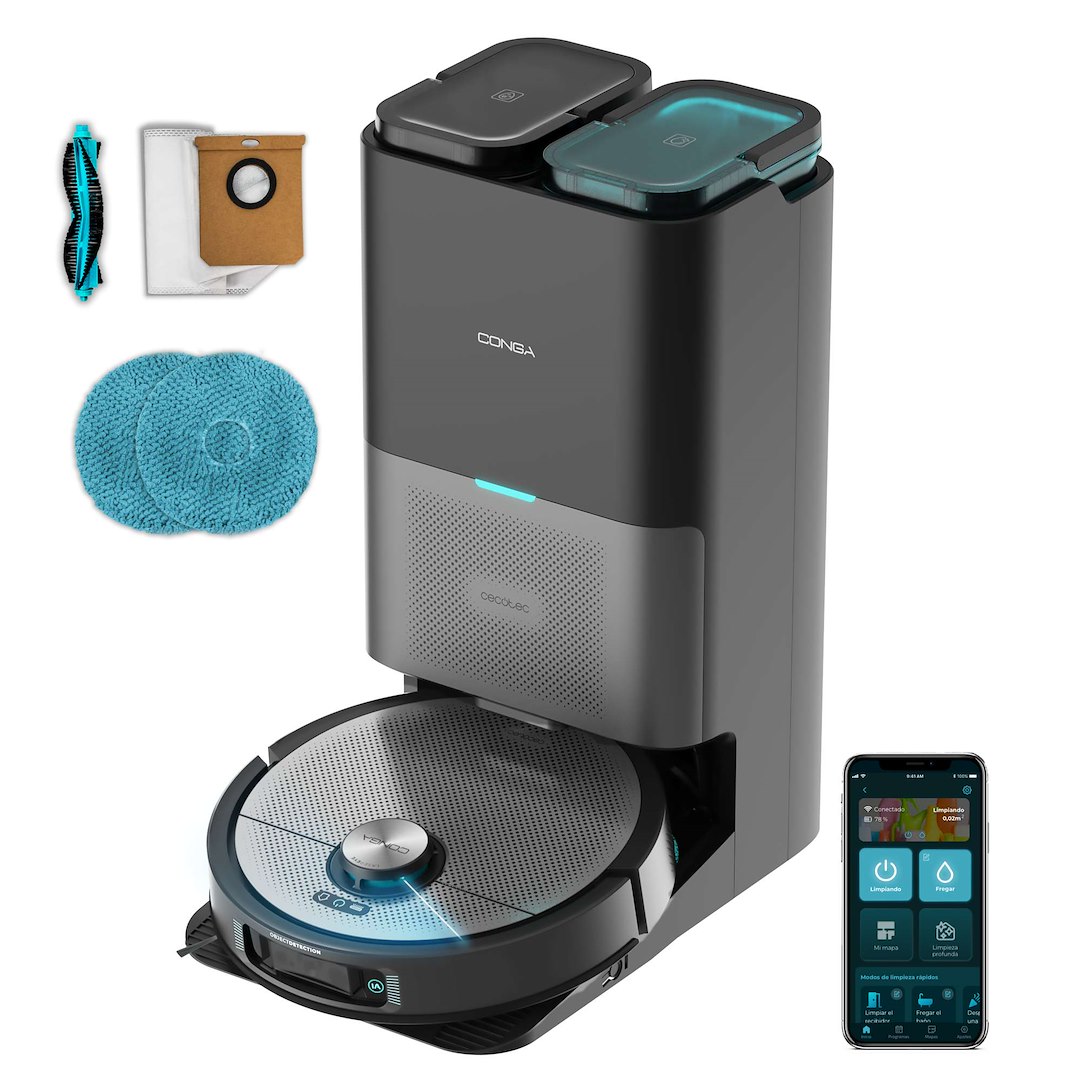 Robot de curatare Cecotec Conga 20090 ProAI InfinitySoap Cut&Spa