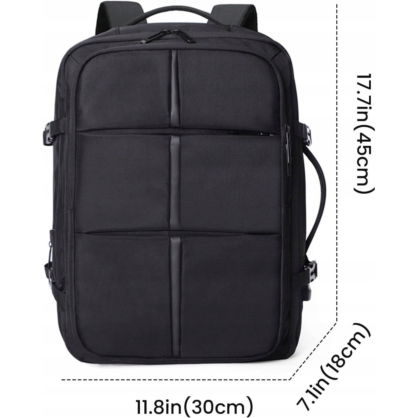Rucsac laptop, impermeabil, extensibil, 15,6 inch, 30x18x45cm