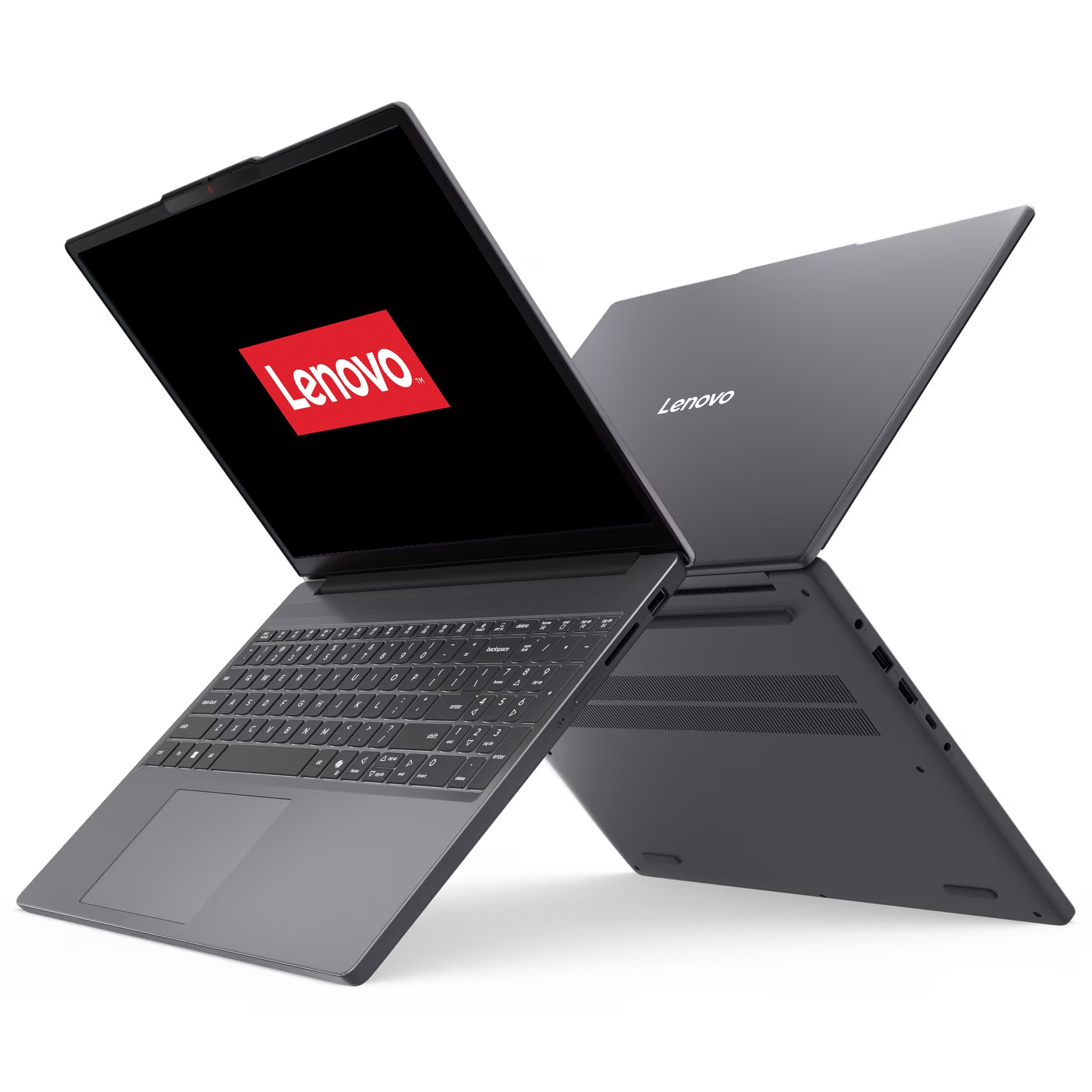 RESIGILAT: Laptop Lenovo IdeaPad Slim 3 15IRH10 cu procesor Intel® Core i5-13420H pana la 4.6GHz, 15.3" WUXGA, IPS, 16GB DDRR5 RAM, 512GB SSD, Intel® UHD Graphics, Windows® 11 Home, Luna Grey
