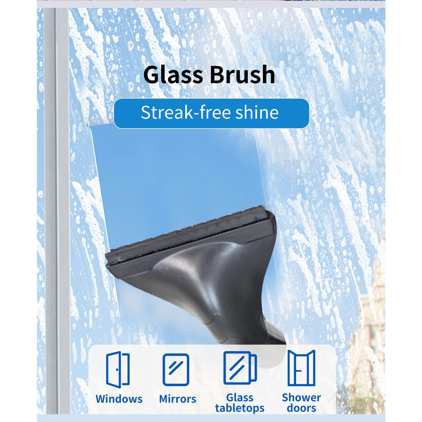 Aspirator portabil pentru covoare ABIR G80, putere de aspirare de 15 kPa pentru curatare in profunzime, rezervor de apa curata de 1800 ml, rezervor de apa uzata de 800 ml, capete de perie pentru diverse suprafete, 220-240V