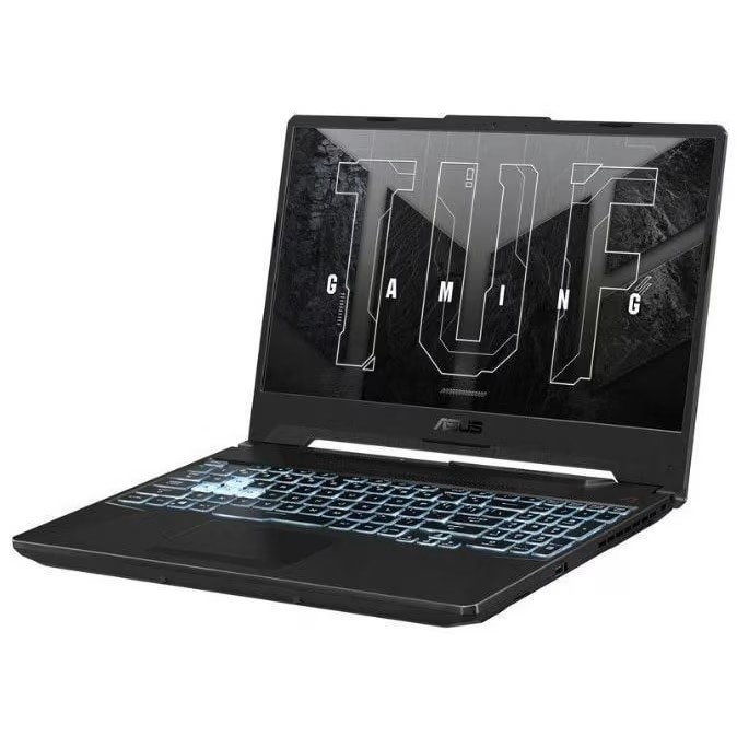 Laptop ASUS TUF Gaming A15 FA506NCG-HN211MXM, AMD Ryzen 7 7445HS, 15.6 inch, RAM 32GB, SSD 512GB, nVidia GeForce RTX 3050 4GB, No OS, Graphite Black