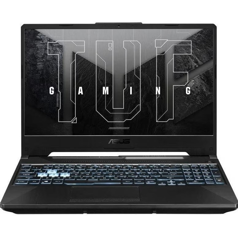 Laptop ASUS TUF Gaming A15 FA506NCG-HN211MXM, AMD Ryzen 7 7445HS, 15.6 inch, RAM 32GB, SSD 512GB, nVidia GeForce RTX 3050 4GB, No OS, Graphite Black