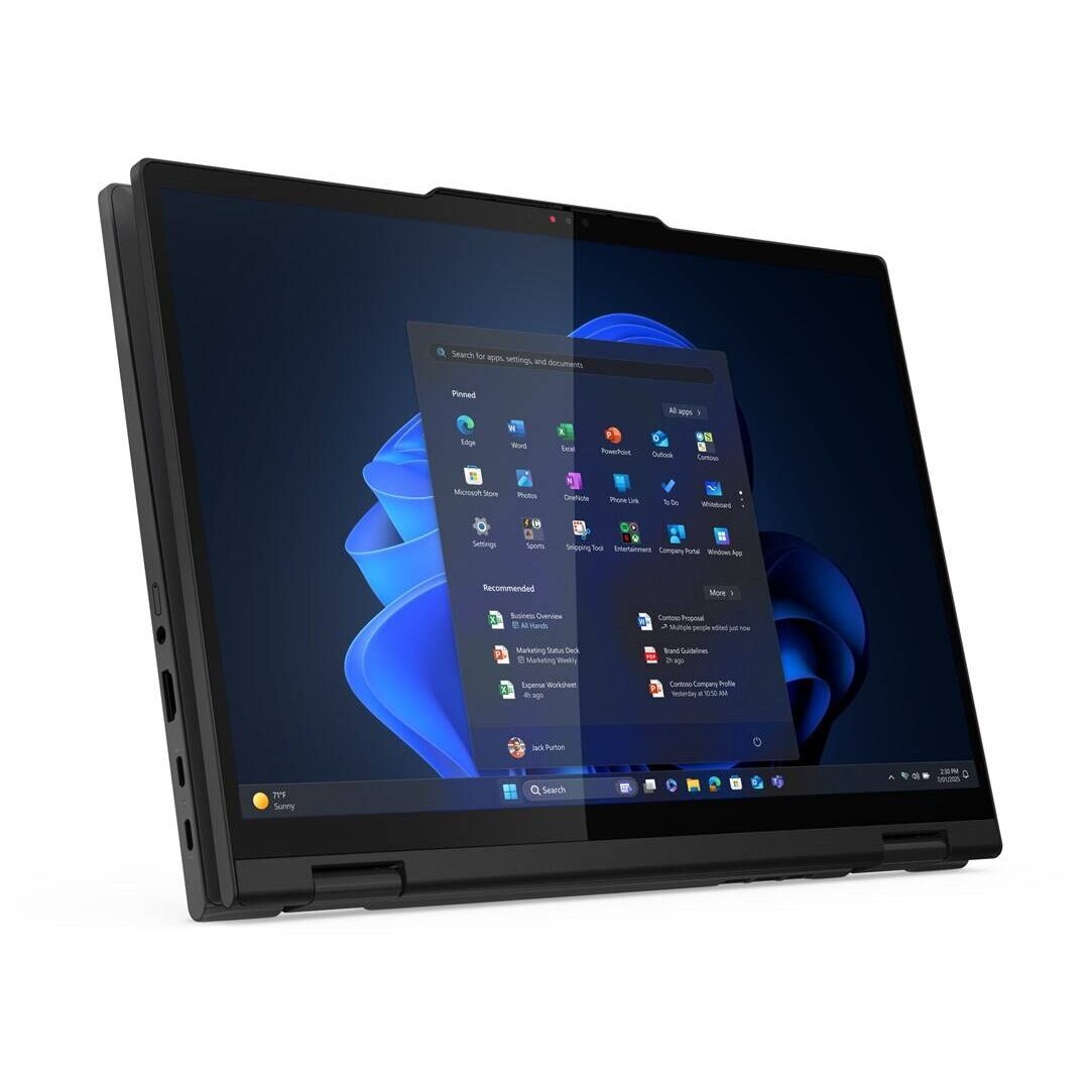 Laptop Lenovo ThinkPad T14s 2-in-1 Gen 1 Intel Core Ultra 5 225U Hybrid 2-in-1 35.6 cm 14Inch Touchscreen WUXGA 16 GB LPDDR5x-SDRAM 512 GB SSD Wi-Fi 6E (802.11ax) Windows 11 Pro English Black