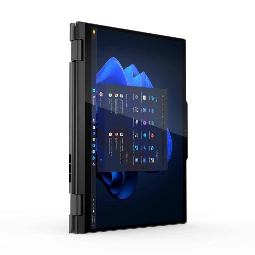 Laptop Lenovo ThinkPad T14s 2-in-1 Gen 1 Intel Core Ultra 5 225U Hybrid 2-in-1 35.6 cm 14Inch Touchscreen WUXGA 16 GB LPDDR5x-SDRAM 512 GB SSD Wi-Fi 6E (802.11ax) Windows 11 Pro English Black