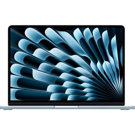 Laptop Apple MacBook Air MC6T4D/A, 13.6 inch 2560 x 1664, Apple M4 10-Core 10 C, 16 GB RAM, 256 GB SSD, Apple 16-core GPU, MacOS, Albastru
