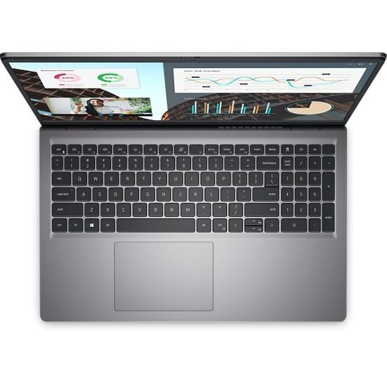 Laptop Dell Vostro 3530, 15.6 inch 1920 x 1080, Intel I5-1334U 10 C / 12 T, 3.4 GHz - 4.6 GHz, 12 MB cache, 55 W, 32 GB DDR4, 512 GB SSD, Intel Iris Xe Graphics, Linux