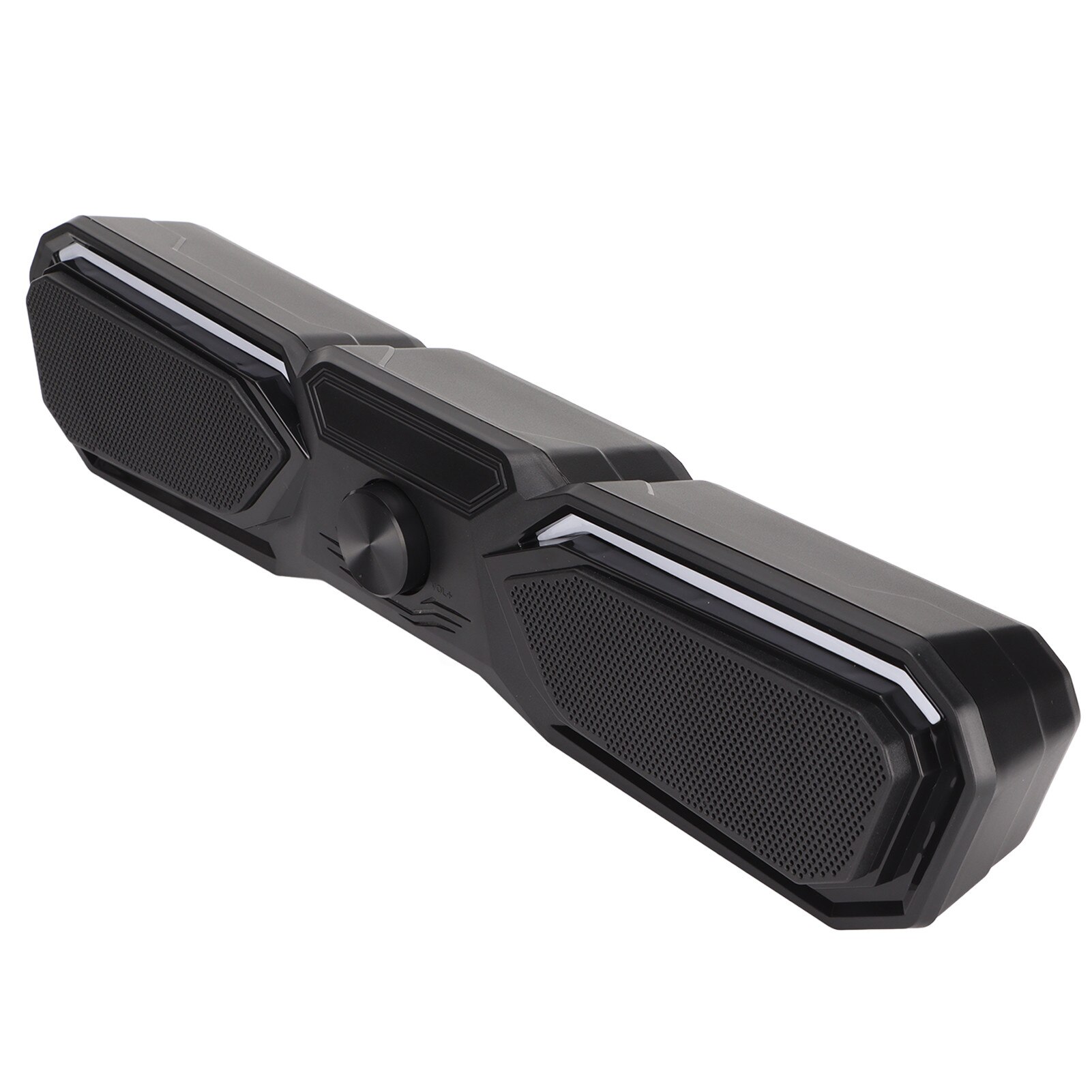 Bara de sunet USB Fokelyi cu efecte RGB, 2 canale, 30Hz-15kHz, 3W