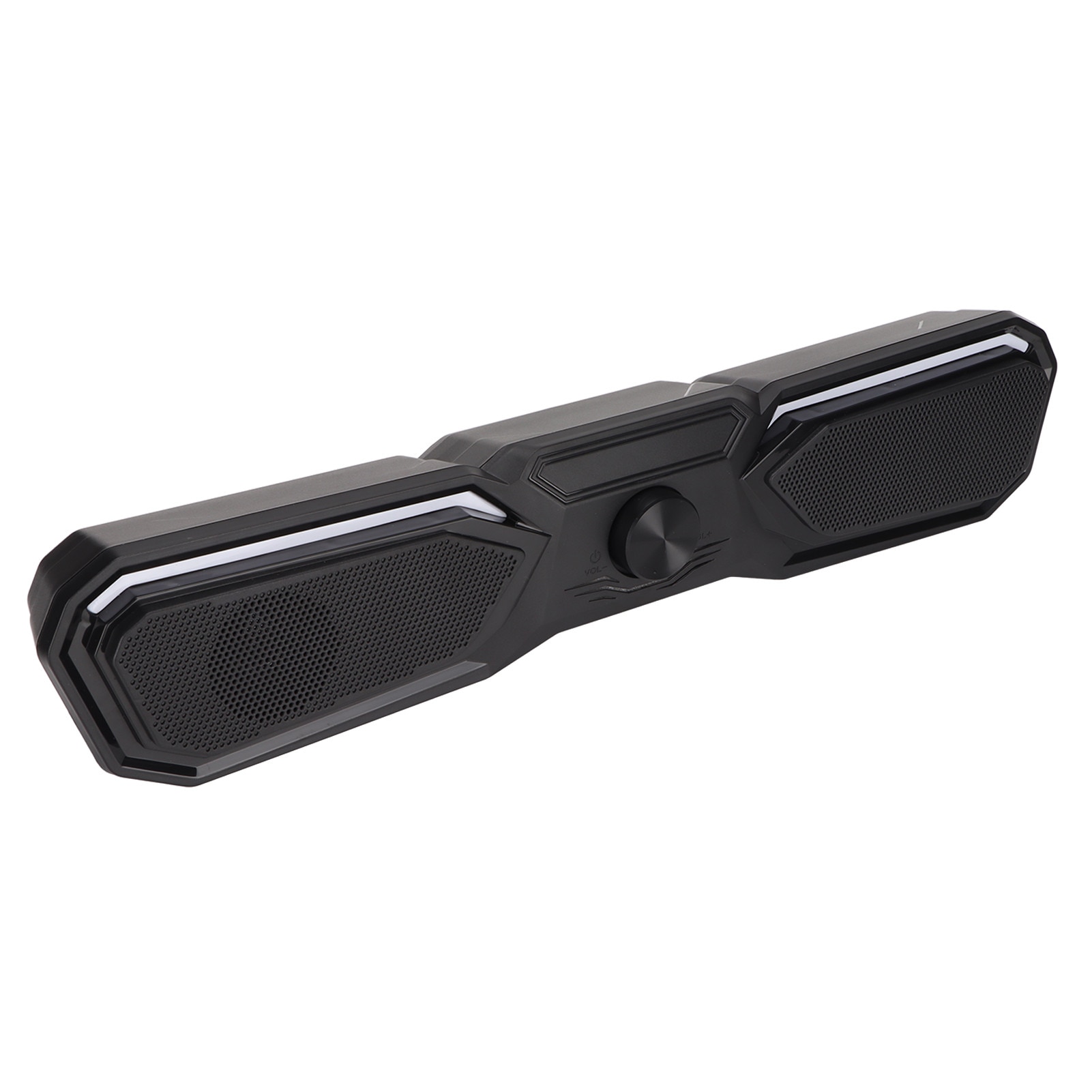 Bara de sunet USB Fokelyi cu efecte RGB, 2 canale, 30Hz-15kHz, 3W