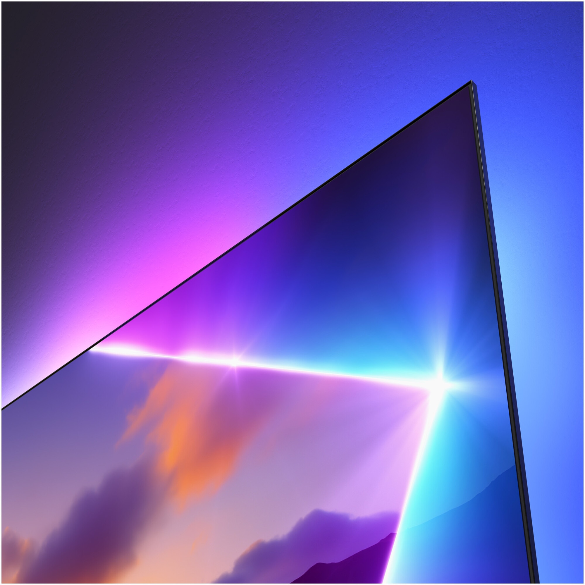 Televizor Philips AMBILIGHT tv QLED 85PUS8510, 215 cm, Smart TV, 4K Ultra HD, Clasa D