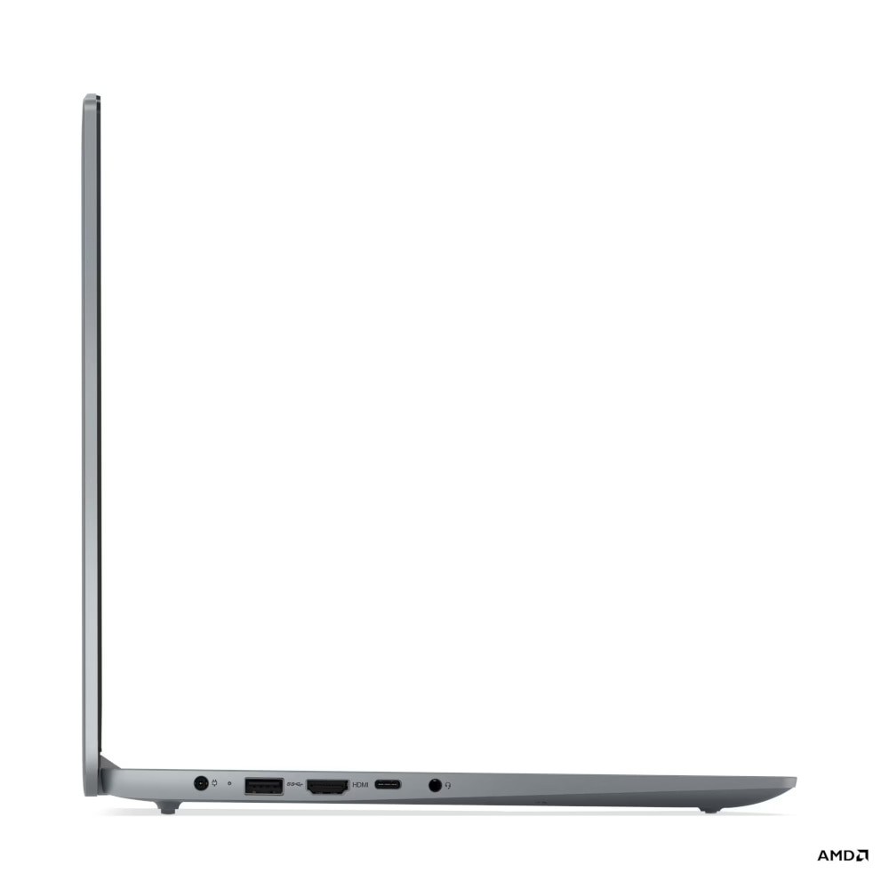 Laptop Lenovo IP 3 Slim 15.6" R5 5625U 8GB RAM, 512GB SSD, Windows 11 Home, Arctic Grey