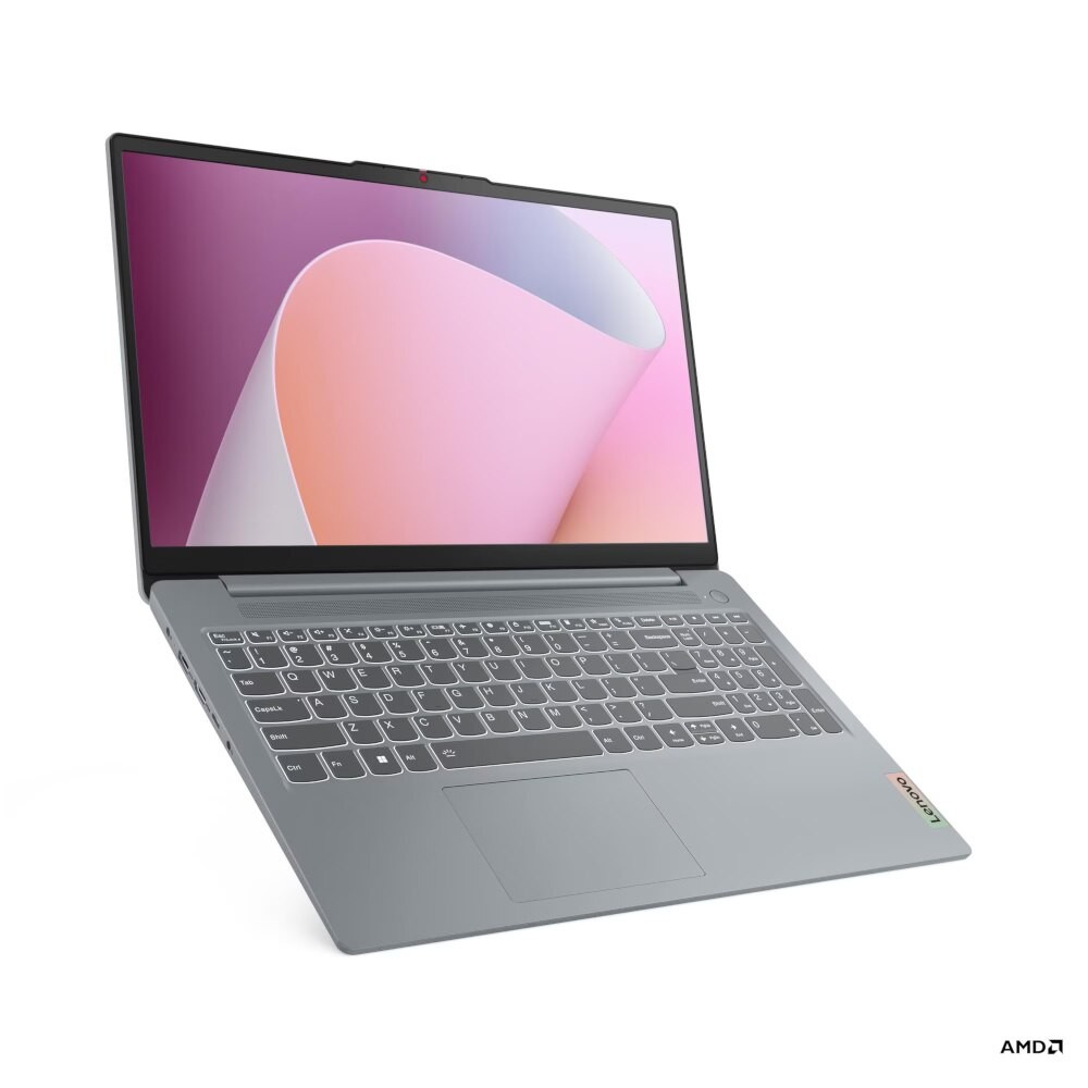 Laptop Lenovo IP 3 Slim 15.6" R5 5625U 8GB RAM, 512GB SSD, Windows 11 Home, Arctic Grey