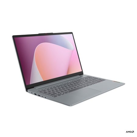 Laptop Lenovo IP 3 Slim 15.6" R5 5625U 8GB RAM, 512GB SSD, Windows 11 Home, Arctic Grey
