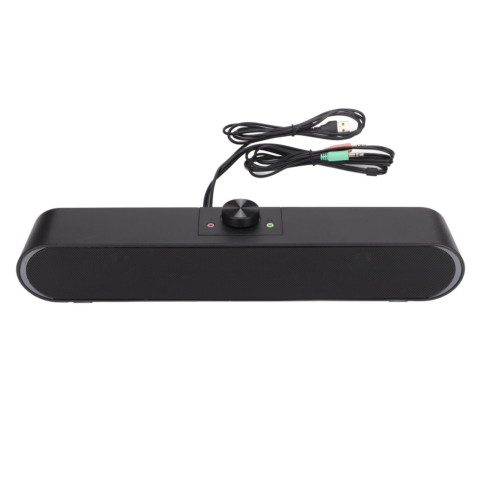 Bara de sunet Fokelyi cu subwoofer, USB, volum ajustabil, 30Hz-15KHz, 120dB, pentru laptopuri și smartphone-uri