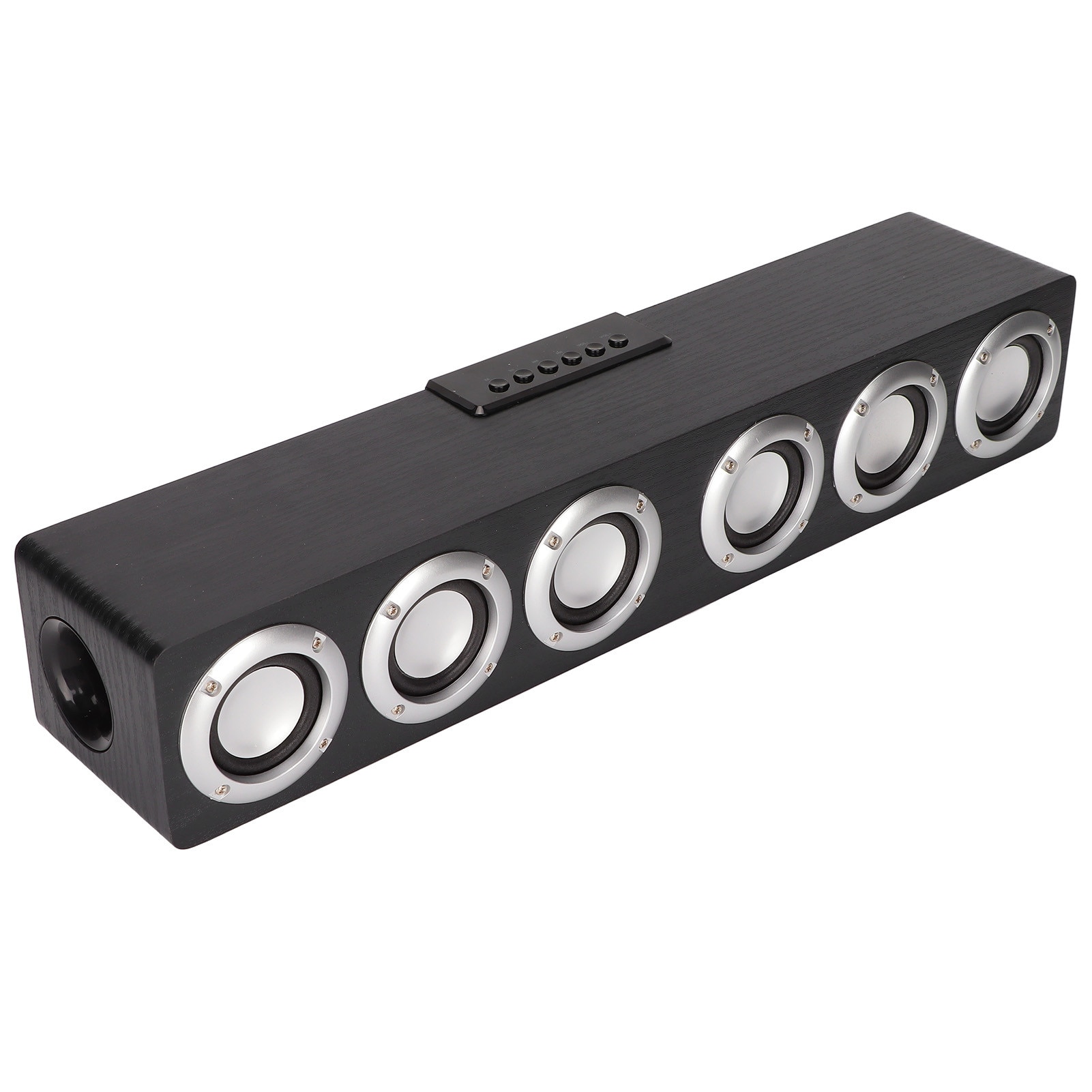 Bara de sunet wireless multifunctionala Fokelyi, Bluetooth, 5.0, 2400mAh, neagra