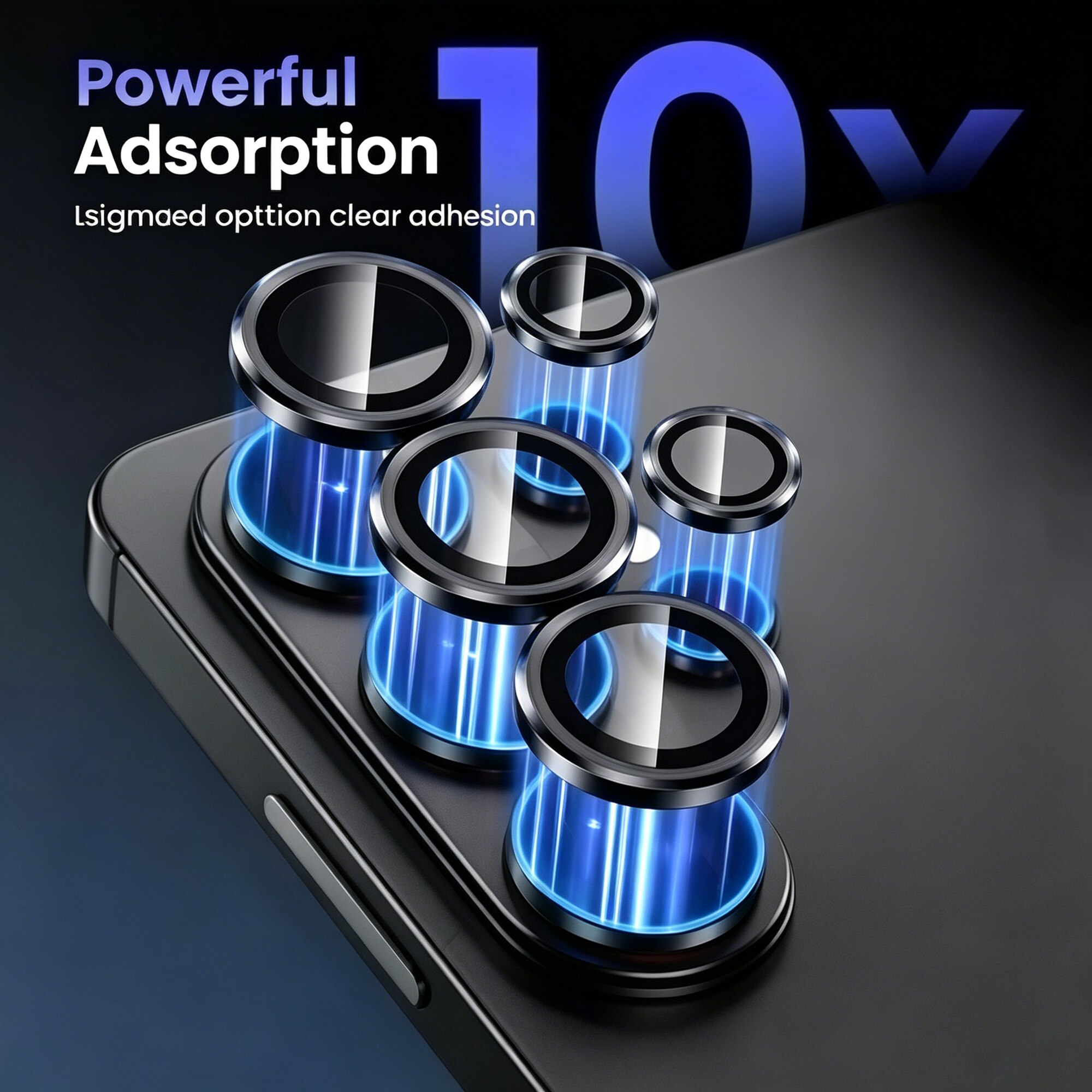Protectie lentila camerei din sticla securizata 9H, 1 bucata, rama metalica neagra, transparenta HD, rezistenta la zgarieturi, compatibil Samsung Galaxy S26 Ultra 5G